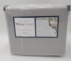 Charter Club Duvet Cover Set Full   Queen Grey Portuguese Cotton Flannel 3-pc
