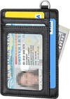 Rfid Blocking Slim Minimalist Wallet Front Pocket Credit Card Holder For Men