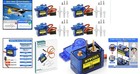 4 Pcs Sg90 9g Metal Gear Micro Servo Kit - Ideal For Rc   Arduino Projects