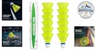 Badminton Shuttlecocks 12 Pack Nylon Goose Feather For Indoor Outdoor Sports
