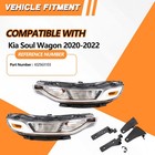 Halogen Headlight Assembly For Kia Soul 2020-22 Front Signal Drl Pair Ki2563103
