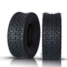 Two 15x6 00-6 Lawn Mower Tractor Turf Tires 4 Ply Rated 15x6-6 15x6x6