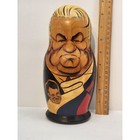 Vintage 7 Piece Russian Nesting Dolls - Boris Yeltsin