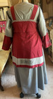 Renaissance Medieval Celtic Viking Knots Tunic   Apron Dress Costume Larp Sca