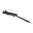 Titan Ramps Dual Motorcycle Carrier With Ramp Extension  600 Pound Capacity