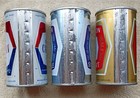 3 Different Molson Empty Beer Cans 12 Oz Straight Steel Vintage Canadian 