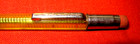 Vtg yellow Scripto K780 Translucent Mecanical Pencil W extra Lead