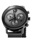 Movado Men s 3600810 Bold Evolution Swiss Quartz Black Chronograph 42mm Msrp 895