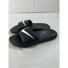 Nike Benassi Jdi Athletic Slide Sandal Men Black White Swoosh Athletic Iconic