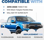 Center Tailgate Molding Trim Compatible With 2015-2020 F150 Replacement For