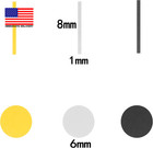 Black Gold Party Table Confetti - Wedding Anniversary Bachelorette Graduation Pa