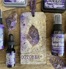 Tim Holtz Distress Oxide Villainous Potion Ink Pad   Crayon Refill Dusty Oxide
