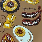 Vintage Georges Briard Hors D oeuvres Platter Mcm Retro Serving Tray 14 Inch