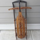 Flexible Flyer No  44 H Airline Ace Snow Sled  Vtg Super Steering Sl Allen   Co