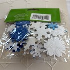 Holiday Foam  Snowflake Sticker 108 In Packages