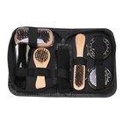 8-piece Shoe Brush Shine Kit  Shoe Polish Kit  Leather Shoes Boot Cleaning