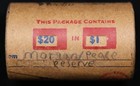Circulated Morgan   Peace Silver  1 - 20 Coin Roll - Reserve- Woolworth woolco