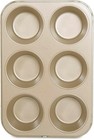 Jumbo Muffin Pan Nonstick - Heavy Duty Metal Cupcake Tin With Large Baking Cups 