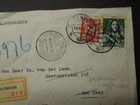 S997 Netherlands  1943  Registered  Cover  Never  Opened  See  Description