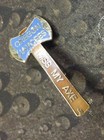 Oregon Jaycees Kiss My Axe Vintage Pin Badge 