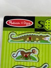 Melissa   Doug Zoo Animals Sound Puzzle Wooden Peg Puzzle Works   free Shipping 