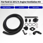 Fits 2011-2020 Ford F-250 F-350 F-450 F-550 6 7l Ccv Pcv Engine Kits Powerstroke