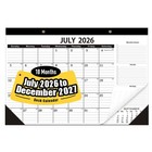 18-month Desk Calendar 2026-2027  July 2026 To Dec 2027  12x17 In  Office Planne