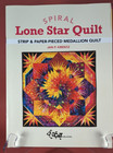 Spiral Lone Star Quilt Jan P Krentz Strip   Paper Pieced Medallion Quilt Pattern