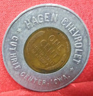 1948 Encased Lincoln Wheat Lucky Penny Keep Me Never Go Broke Hagen Chevrolet