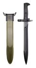 15  Wwii Us Army M1 Garand Bayonet Knife With Scabbard