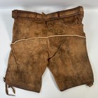 Alpsoak Trachten Wear Authentic Lederhosen 100  Leather Men s Size 36  Nwt