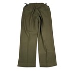 Vintage Us Army M-1951 Wool Trousers Men   s Medium Green Military 1950s Pants
