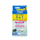 Aquarium Accessories 25 Count Test Strips 5 In 1 freshwater Saltwater Fish Tank 