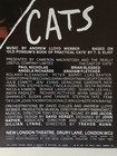 1981 Cats Souvenir Brochure Published By Dewynters Ltd 1981 New London Theatre