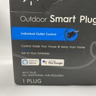 Cync Outdoor Smart Plug Wi-fi App Control Compatible With Alexa Google Black
