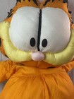 Vintage 1978- 1981 Plush Large Nylon Parachute Garfield Orange Cat Jumbo 25 