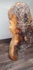 Rare Handcarved Hawaiian Burl Wood Woman Mother Earth Sculpture Large