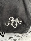 Elton John Hat Black Embroidered Star Logo   Signature Cotton Strapback Cap 1088