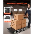 Uimoso Heavy Duty Industrial Platform Cart 2000 Lbs Capacity With Wheels