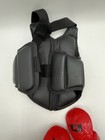 Ata Taekwondo Karate Chest Protector Sparring Vest Zip Martial Art Child Medium