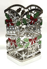 New Bath   Body Works Blinging Bells Foaming Hand Soap Holder Holiday Christmas
