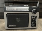 Vintage General Electric Super Radio Ge 7-2880b Long Range Black silver Tested