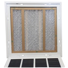 Hvac Steel Return Air Filter Grille 14x24 Duct Opening Fits 1 Inch Filter