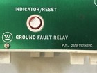 Westinghouse Ground Fault Relay 255p157h02c 5-60a Time  0-60 Cycles Used
