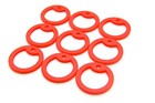 50 Pcs Red Military Army Id Dog Tag Silencer Silicone rubber Silencers