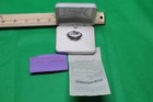 925 Sterling Silver - Vintage Enamel Rose Flower Oval Brooch Pin Robinson May