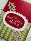 Stampin  Up  Card Kit - Christmas Card - All Inclusive Set Of 4 Cards
