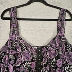 Vtg Studio 1940 Top Womens 22 Lace Floral Renaissance Whimsigoth Steampunk
