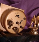 1956 Mountain State Beagle Club Award Statue Missing Tail Conquest France Clock