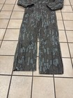 Vintage Trebark Camouflage Coveralls Men Lg Tall Insulated Hunting Zip Up Pocket